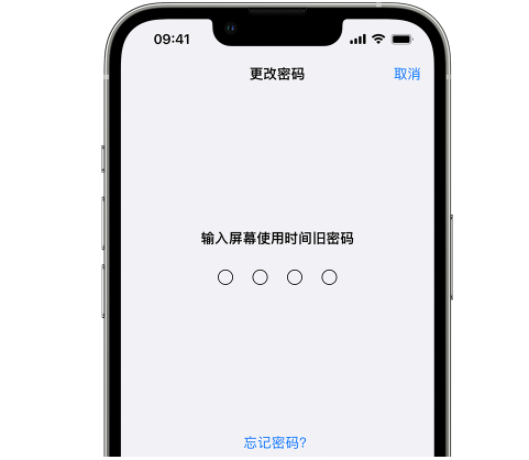 彭水iPhone屏幕维修分享iPhone屏幕使用时间密码忘记了怎么办 