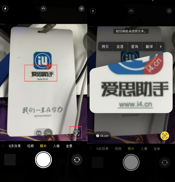 彭水苹果手机维修分享升级iOS 16后如何通过相机翻译文本 